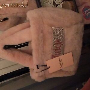 Furry Pink Handbag Juicy Couture